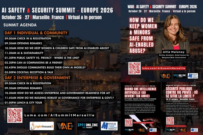 AI SAFETY & SECURITY – INTERNATIONAL SUMMIT EUROPE 2026 – MARSEILLE FRANCE